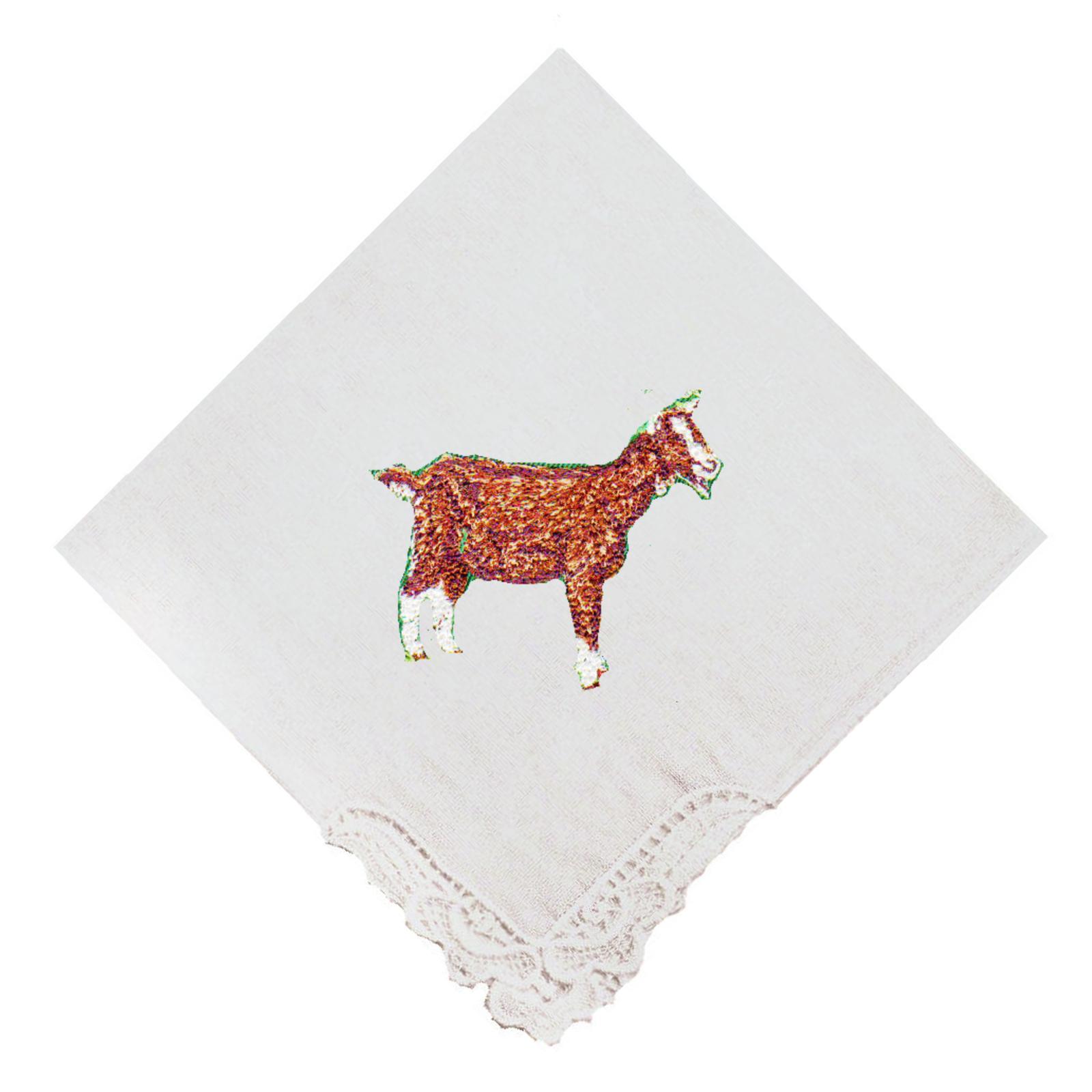 Goat on a napkin